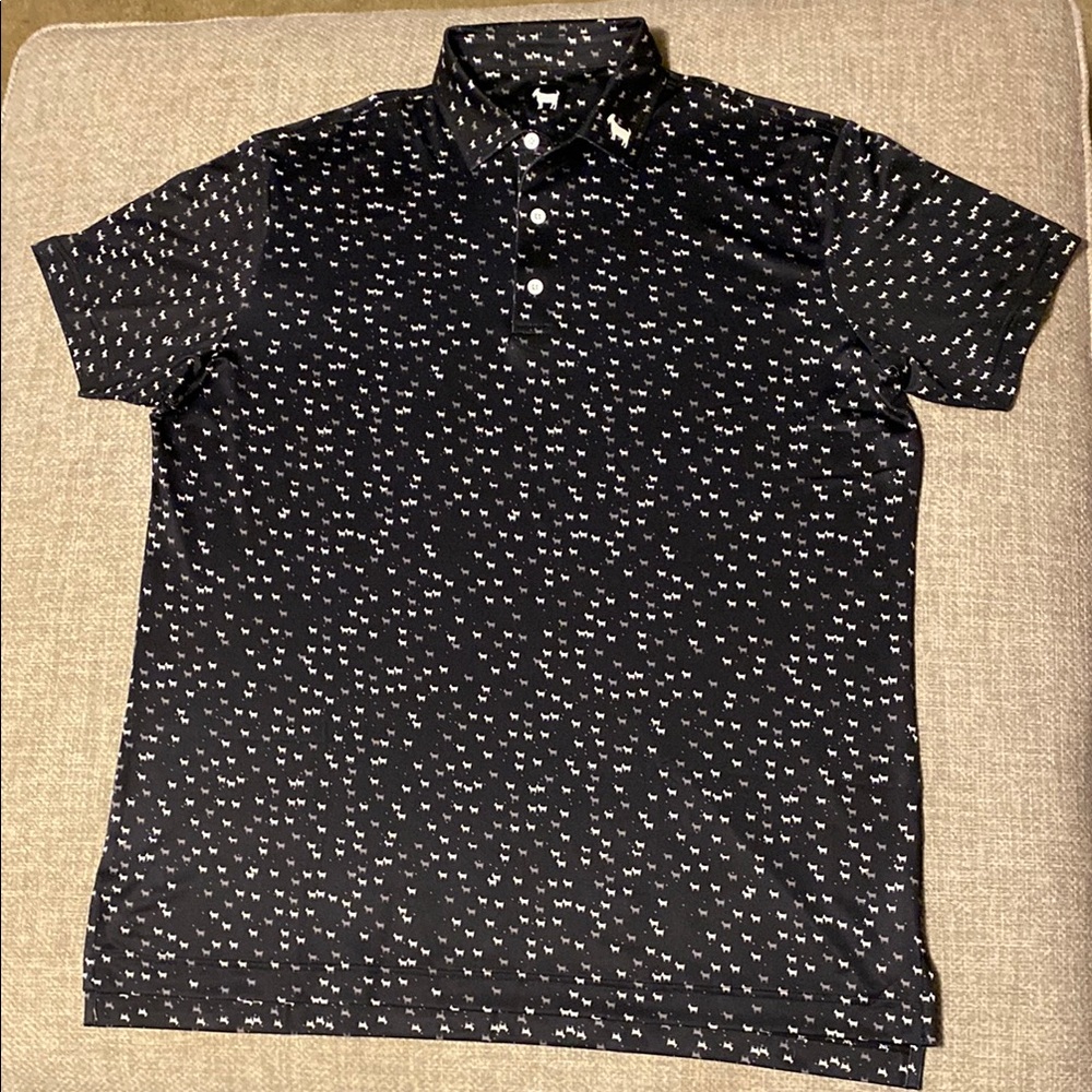 GOATED Dancing Goats polo size XL